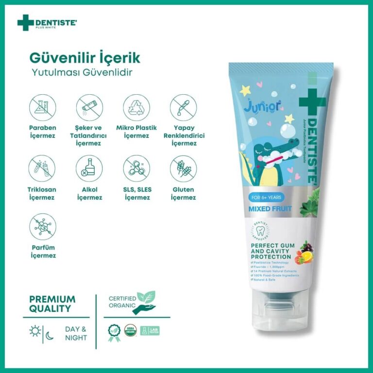 Junior Karışık Meyve Aromalı Diş Macunu_3