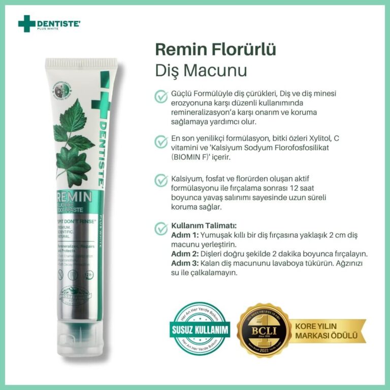 Remin Florürlü Diş Macunu_2