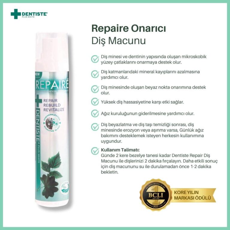Repaire’ Onarıcı Diş Macunu_2