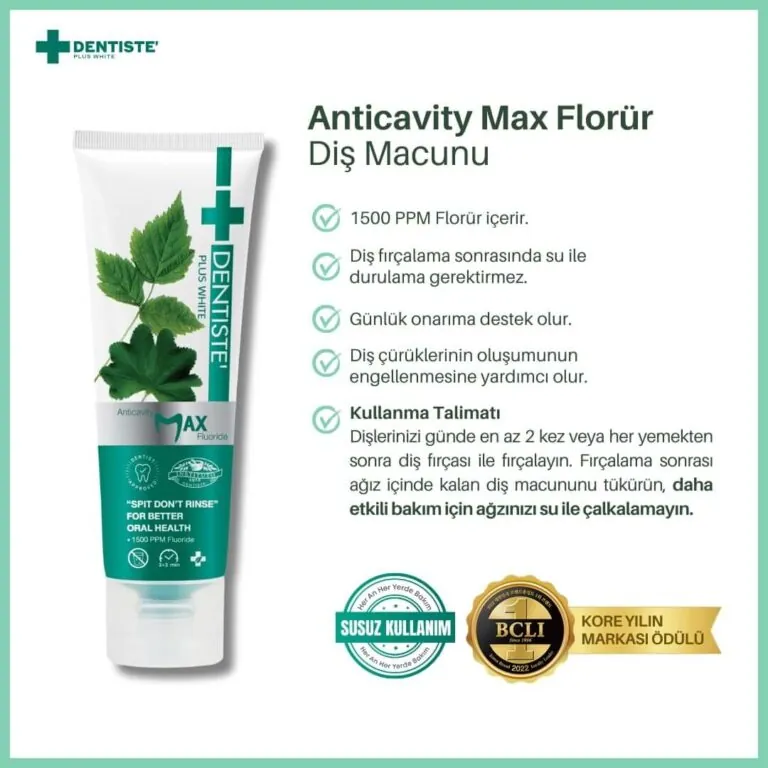 Anticavity Max Florür Diş Macunu_2